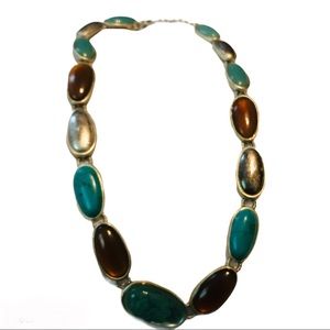 Statement Gemstone Necklace